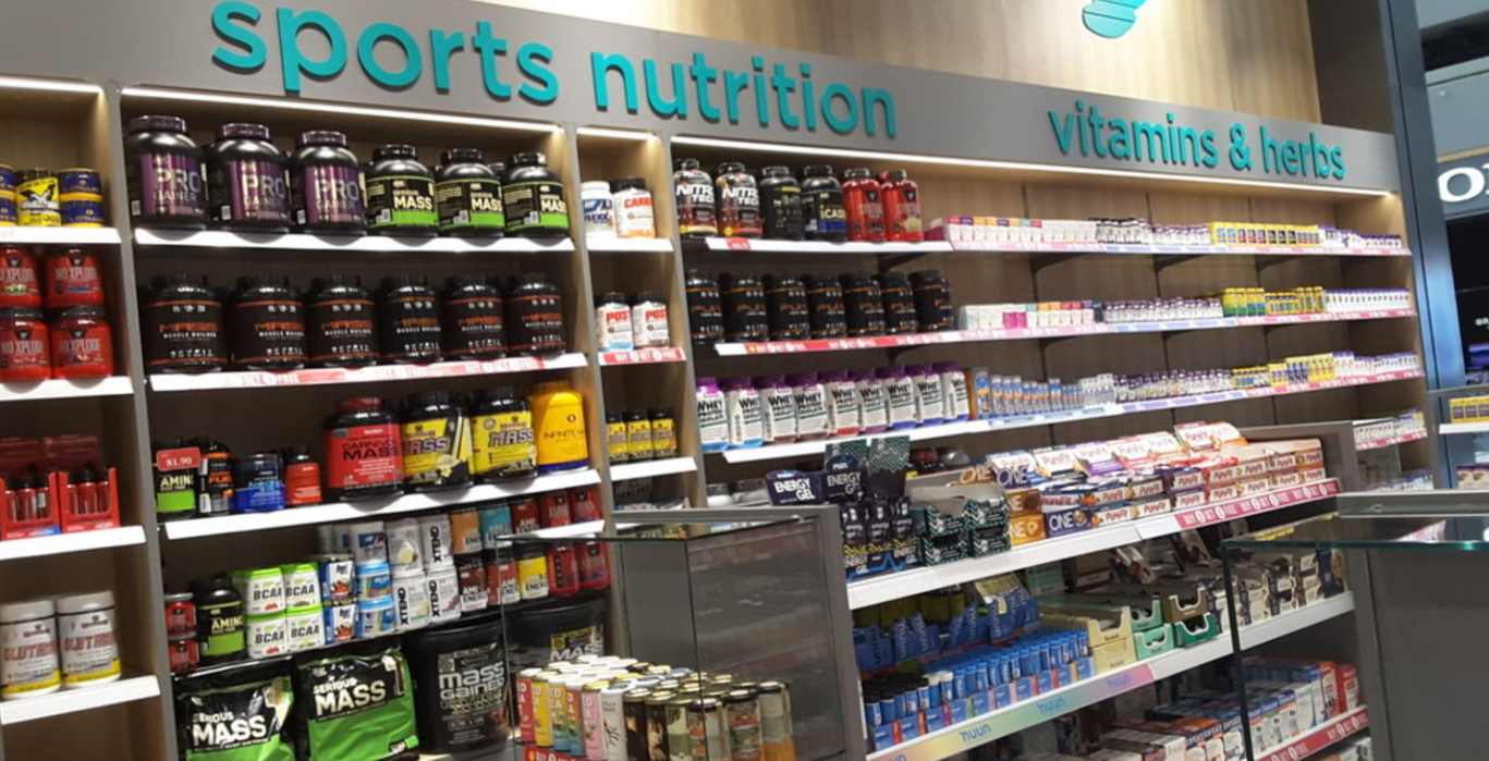 Dubai supplement store